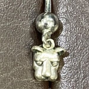 Penn state belly button ring